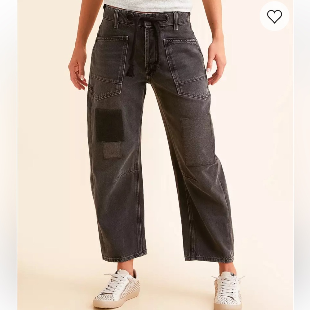 Free People Moxie Low Slung Pull On Jean